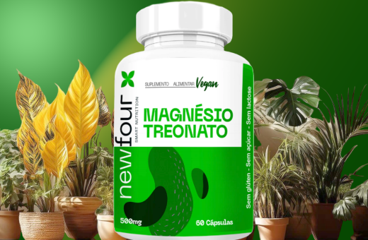 Magnésio Treonato 500mg 60 cápsulas